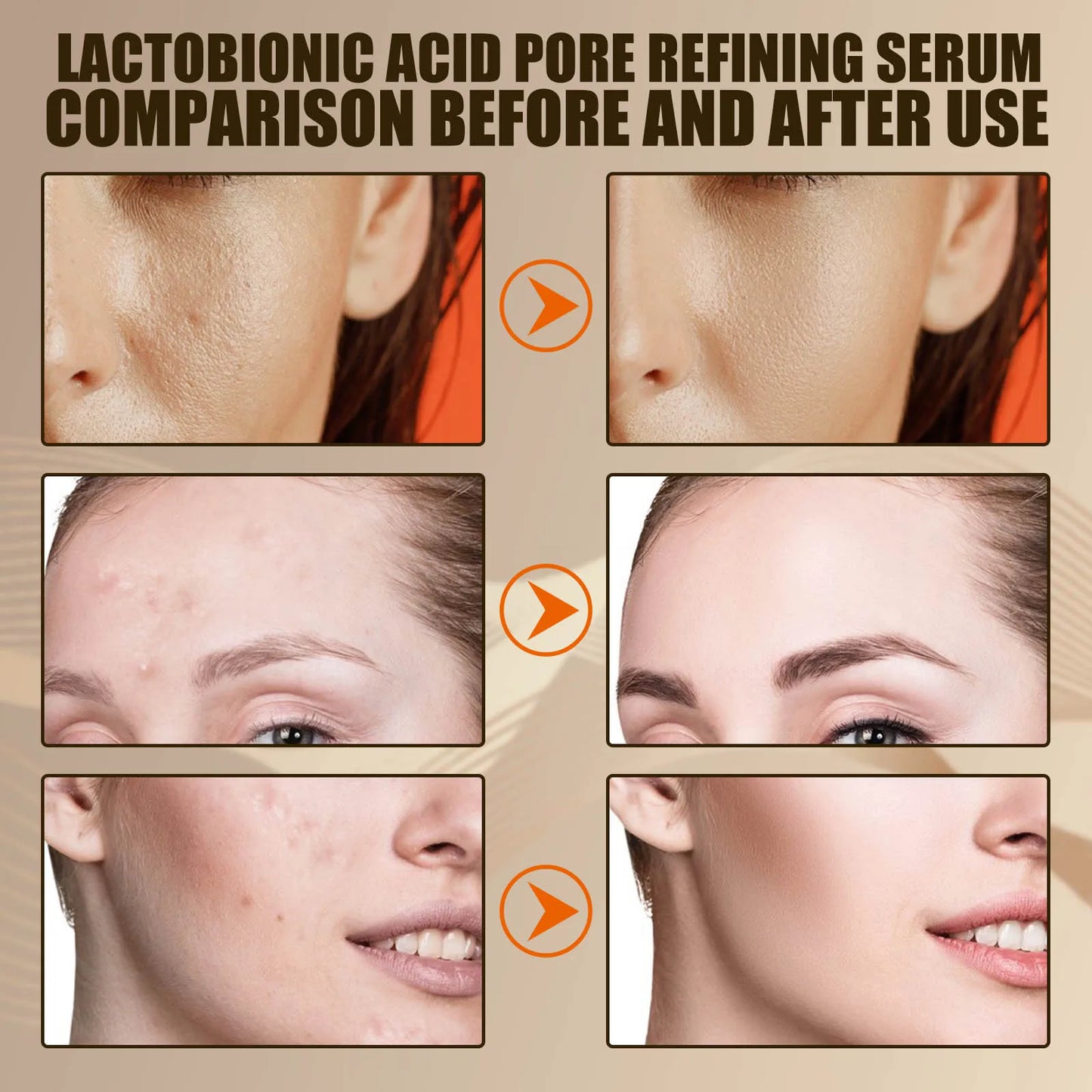 Lactobionic Acid Face Serum | Pore Refining & Brightening Serum