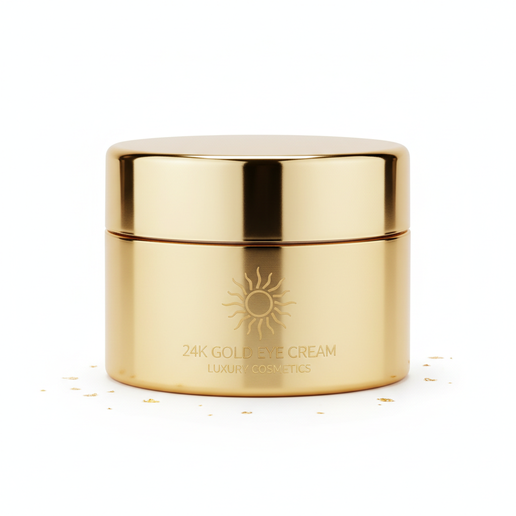 24K Gold Eye Cream - Anti Dark Circles & Puffiness
