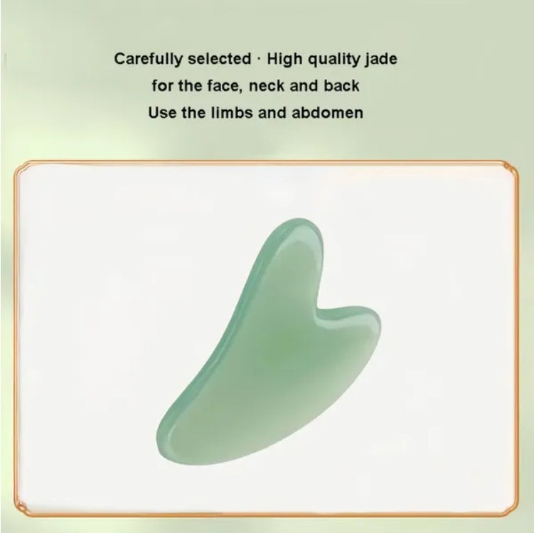 Gua Sha Board 2PCS Massage Stone For Facial Body.