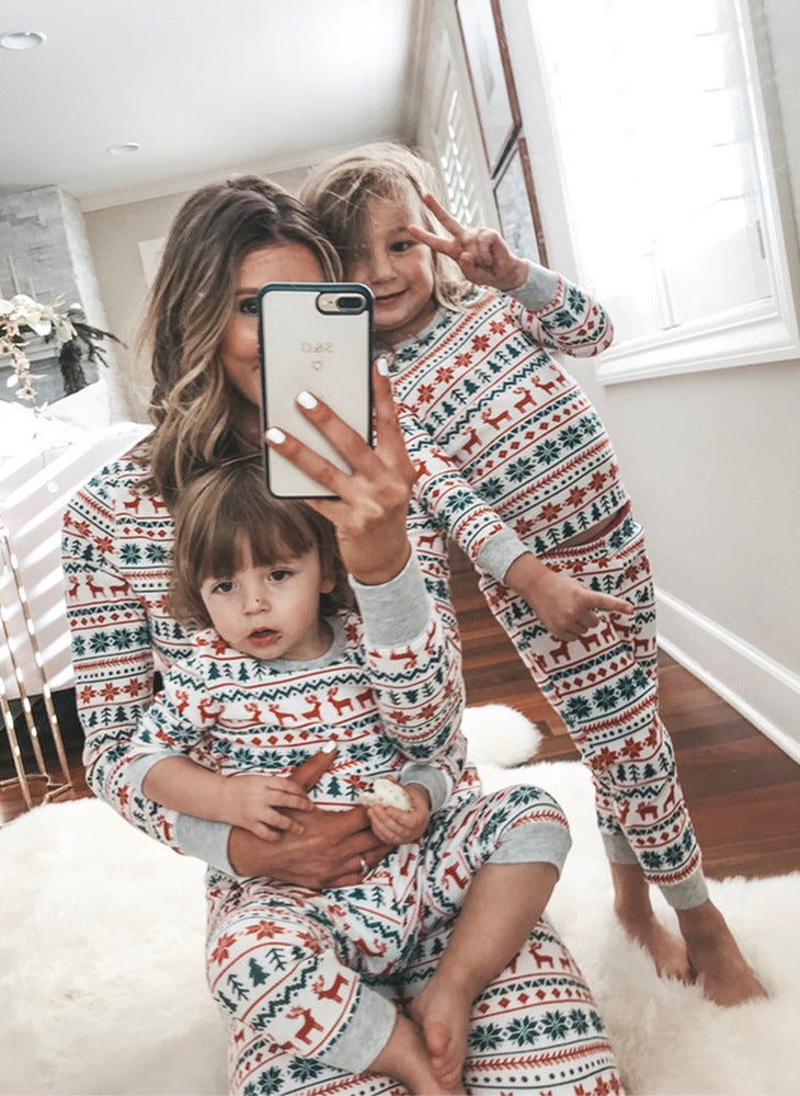 Matching Family Christmas Pajamas Set - Parent & Kids Holiday Sleepwear