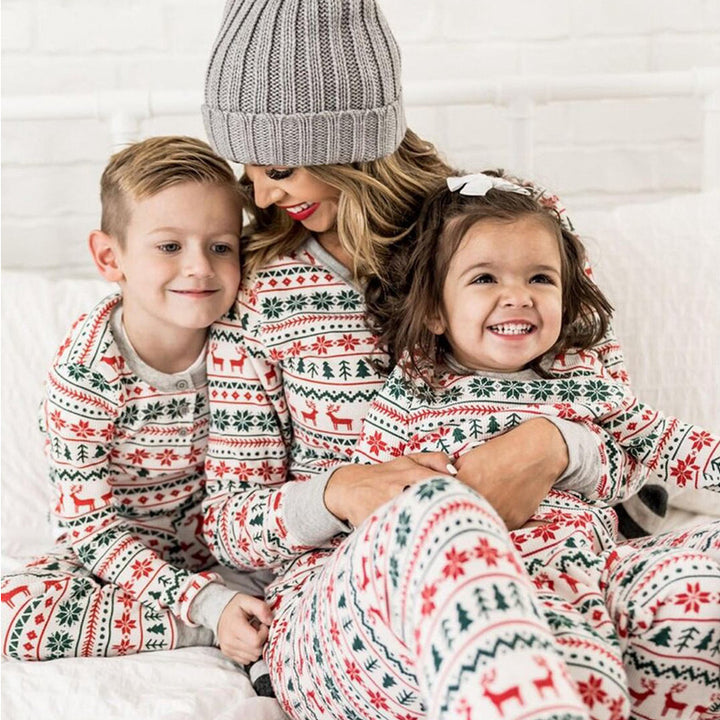Matching Family Christmas Pajamas Set - Parent & Kids Holiday Sleepwear