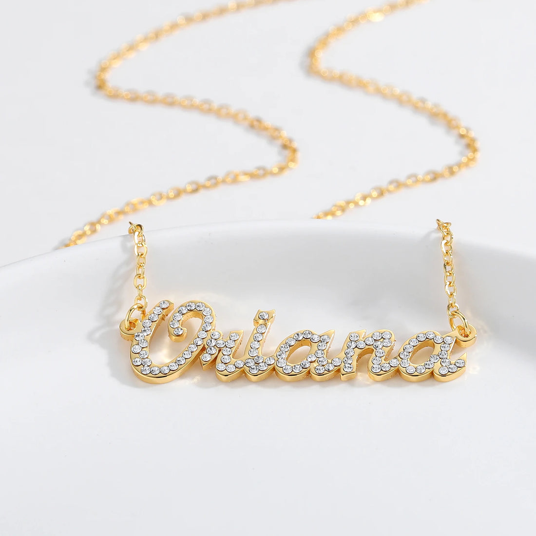 3D Nameplate Necklace