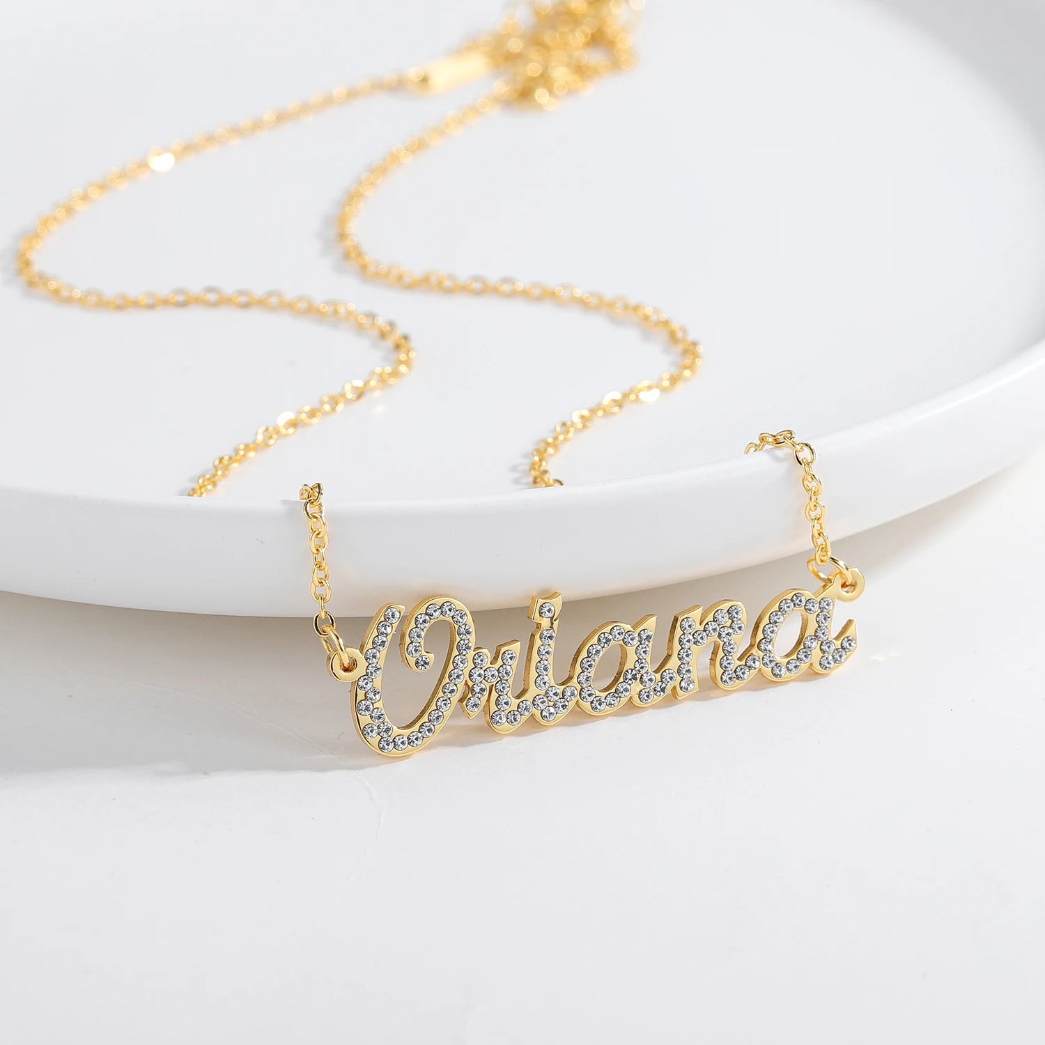 3D Nameplate Necklace