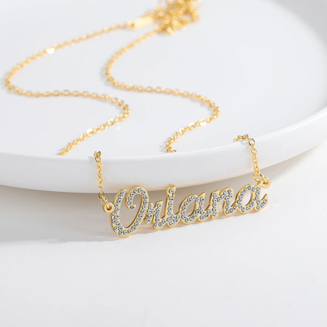 3D Nameplate Necklace
