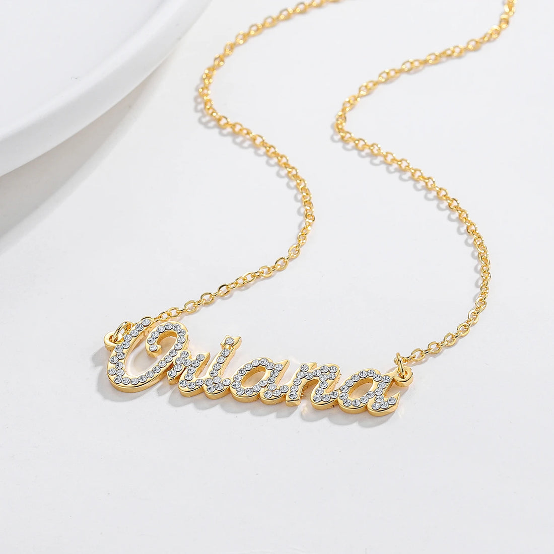 3D Nameplate Necklace