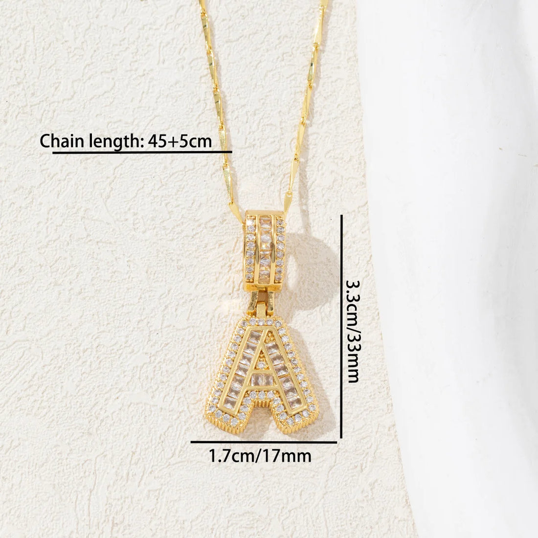 Set de 2 Collares con Inicial (A-Z)