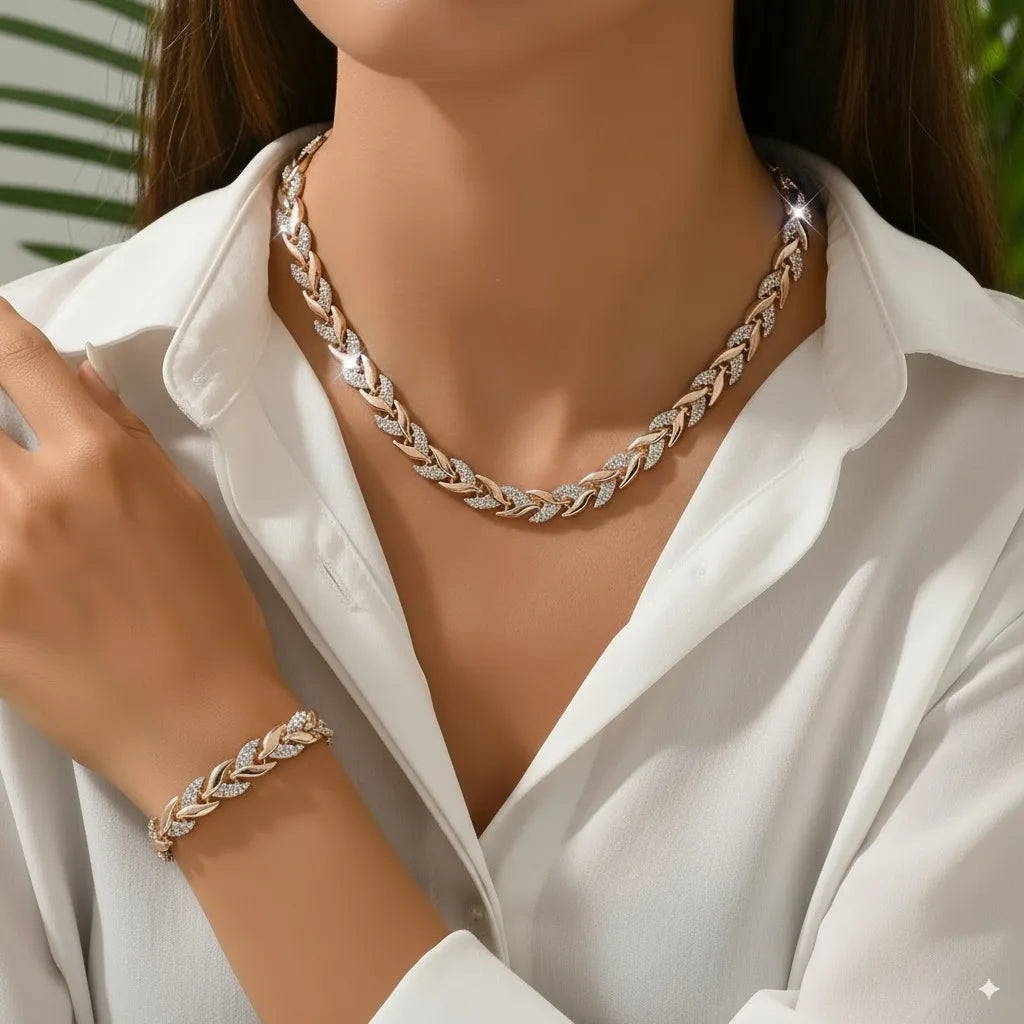 Rhinestone Chain Set
