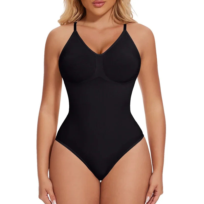 Seamless Shapewear Bodysuit - Tummy Control Tank Top