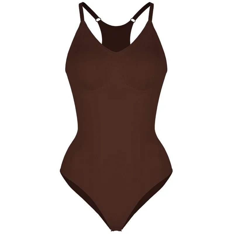 Seamless Shapewear Bodysuit - Tummy Control Tank Top