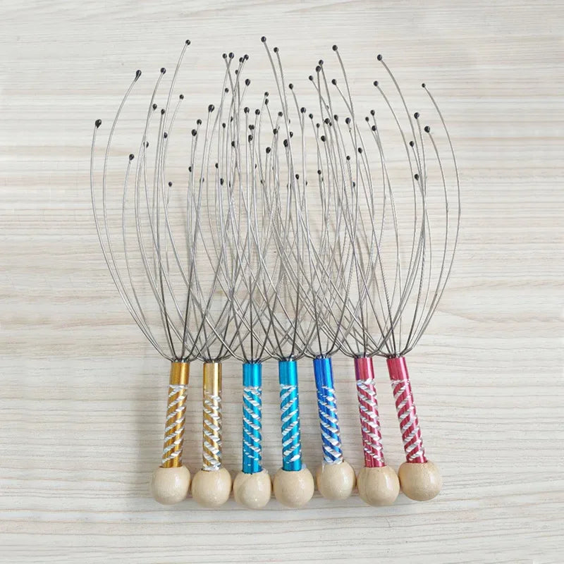 Therapeutic Scalp Massager - Stress Relief Tool for Hair Growth & Relaxation