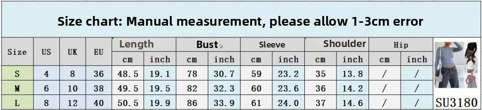 Basic Long Sleeve Crew Neck T-Shirt - Essential Top