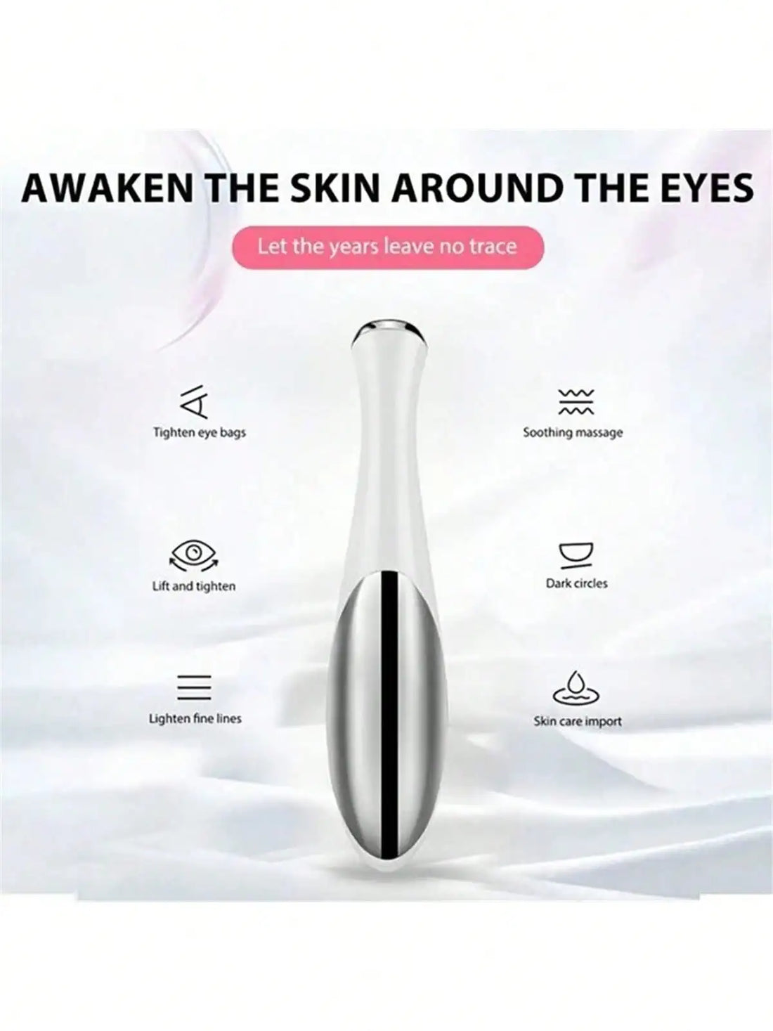 Electric Eye Massager - Vibrating Anti-Aging Pen for Dark Circles & Wrinkles Removal
