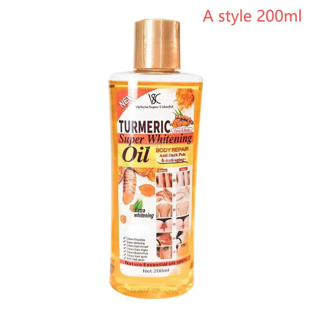 Turmeric Essential Oil | Face & Body Brightening Massage Oil 200ml
