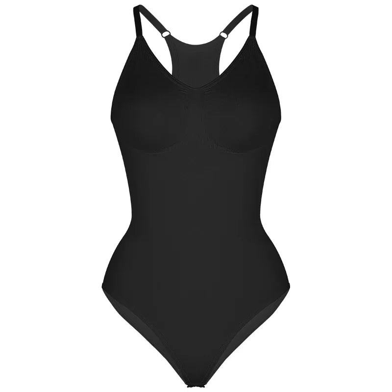 Seamless Shapewear Bodysuit - Tummy Control Tank Top