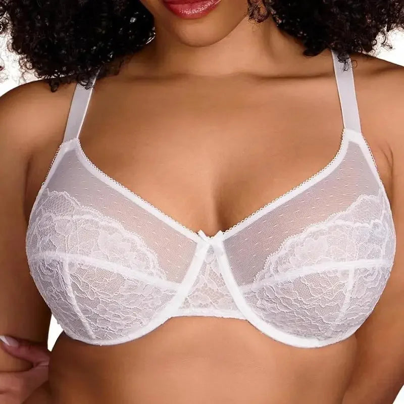 Plus Size Lace Bra