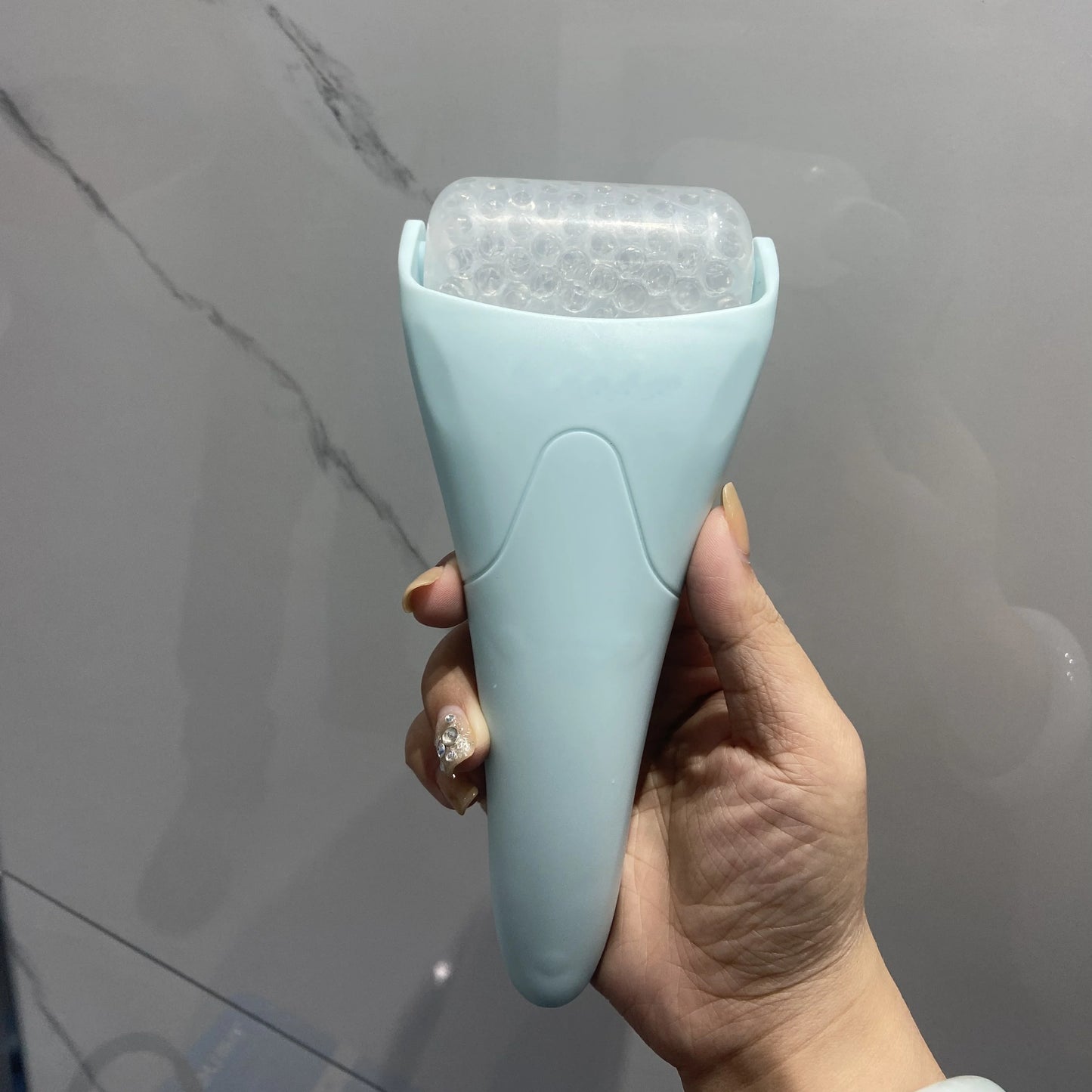 Ice Face Roller - Professional Cooling Facial Massager for Puffiness & Glow