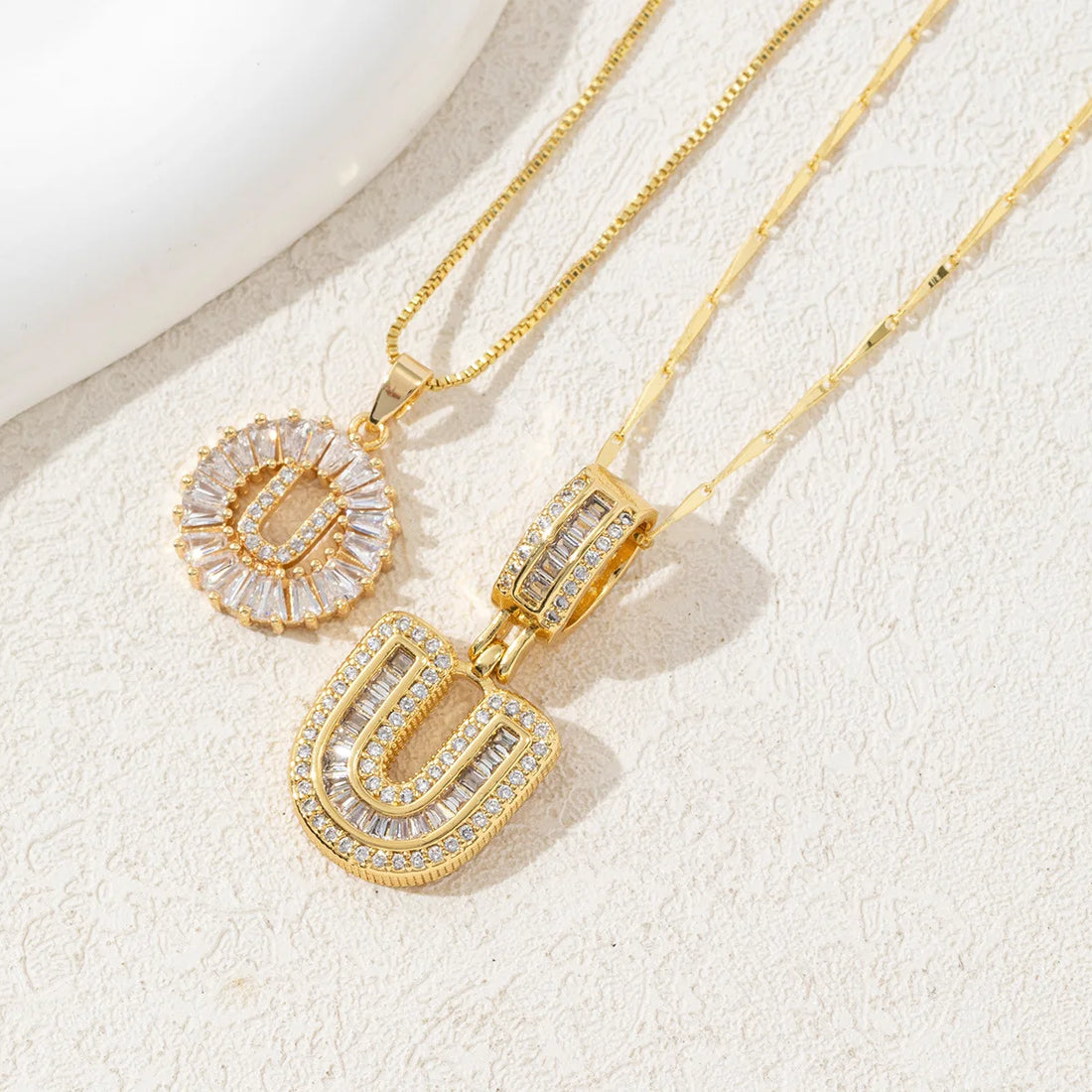 Set de 2 Collares con Inicial (A-Z)