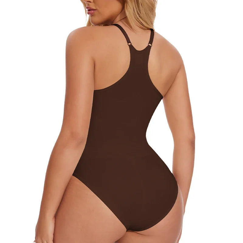 Seamless Shapewear Bodysuit - Tummy Control Tank Top