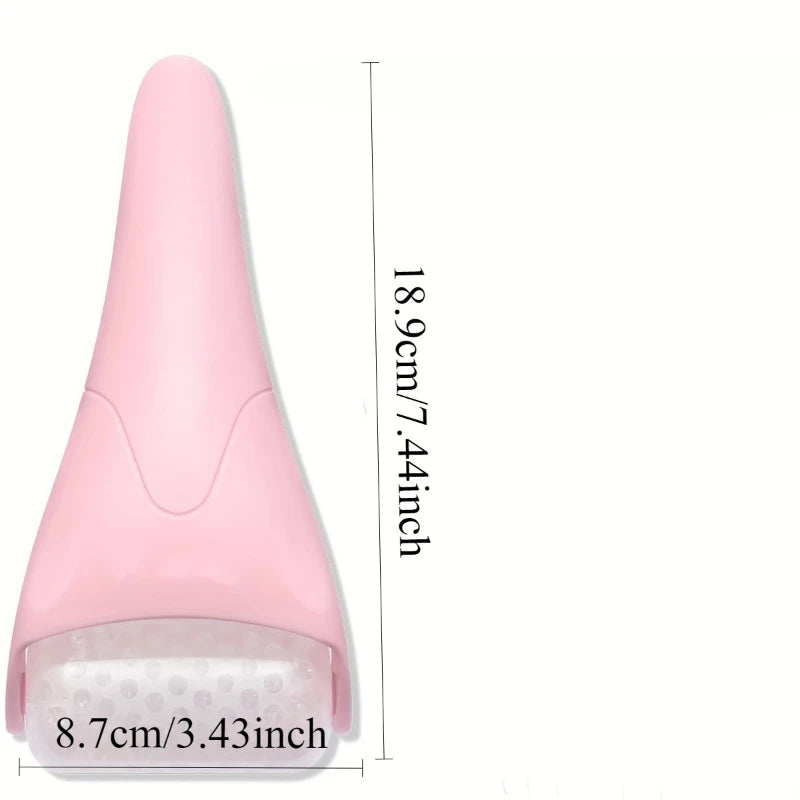 Ice Face Roller - Professional Cooling Facial Massager for Puffiness & Glow