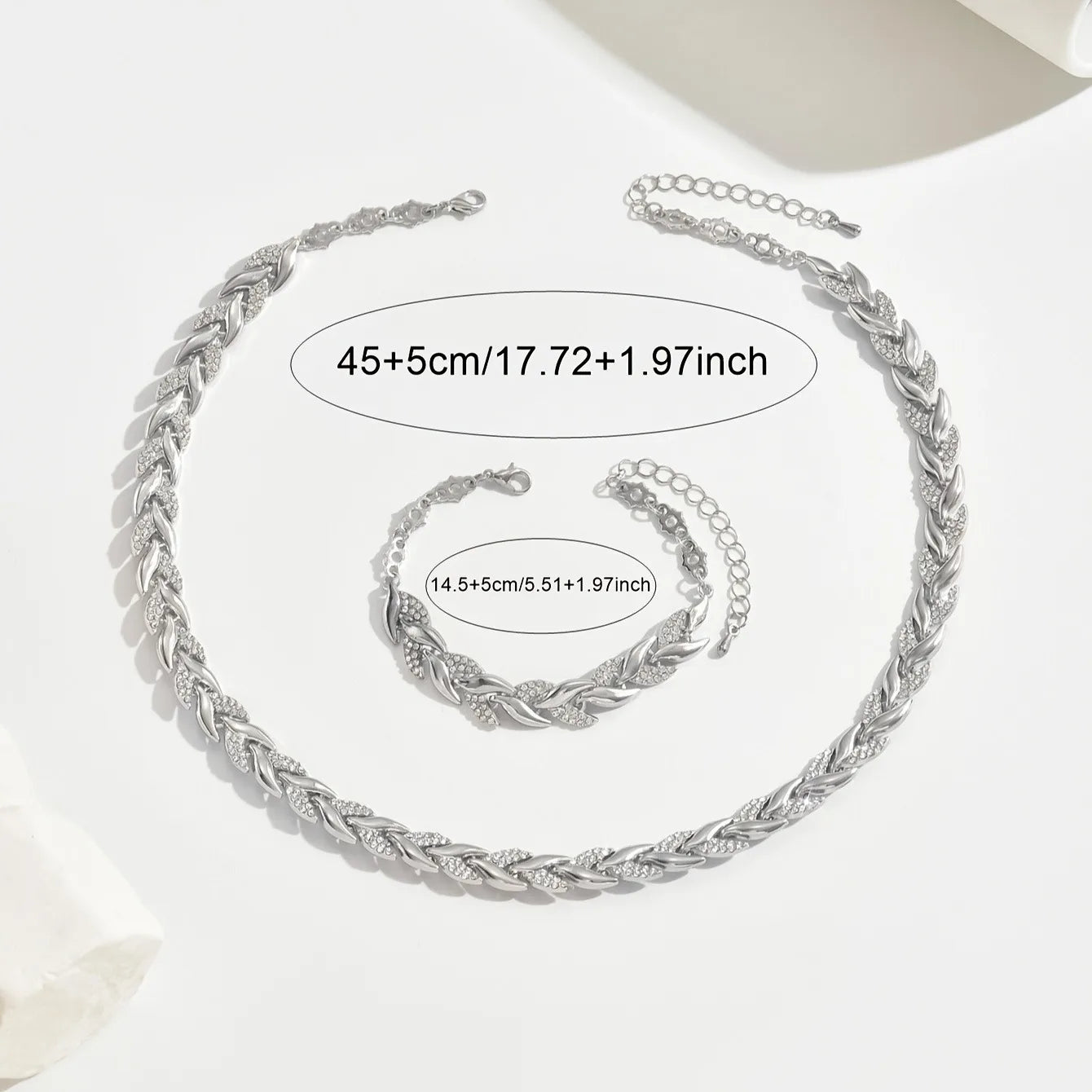 Rhinestone Chain Set