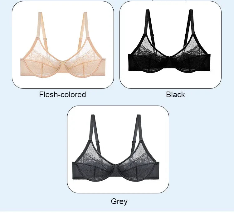 Plus Size Lace Bra
