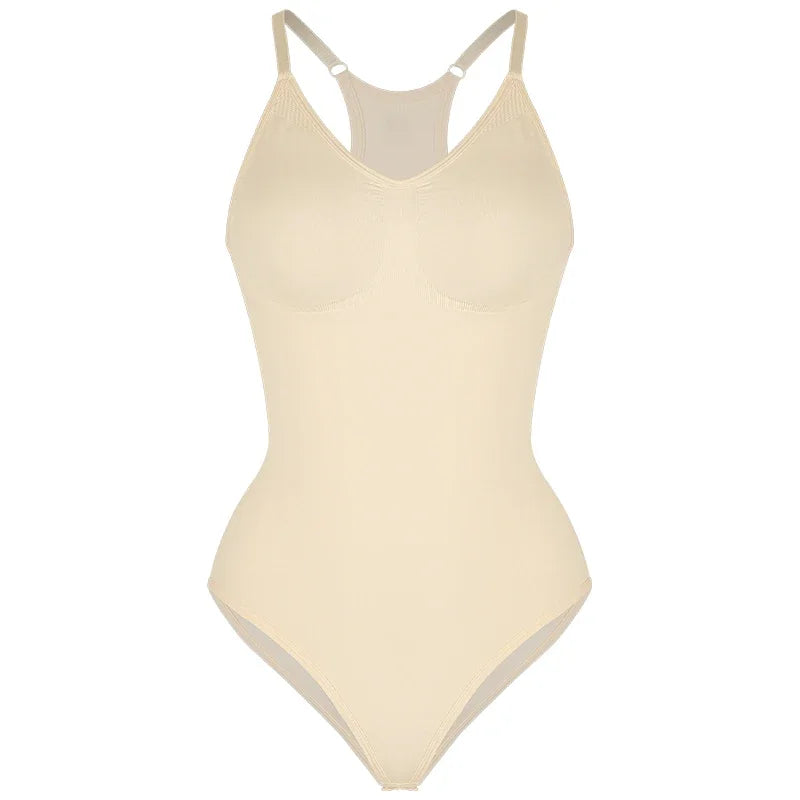 Seamless Shapewear Bodysuit - Tummy Control Tank Top
