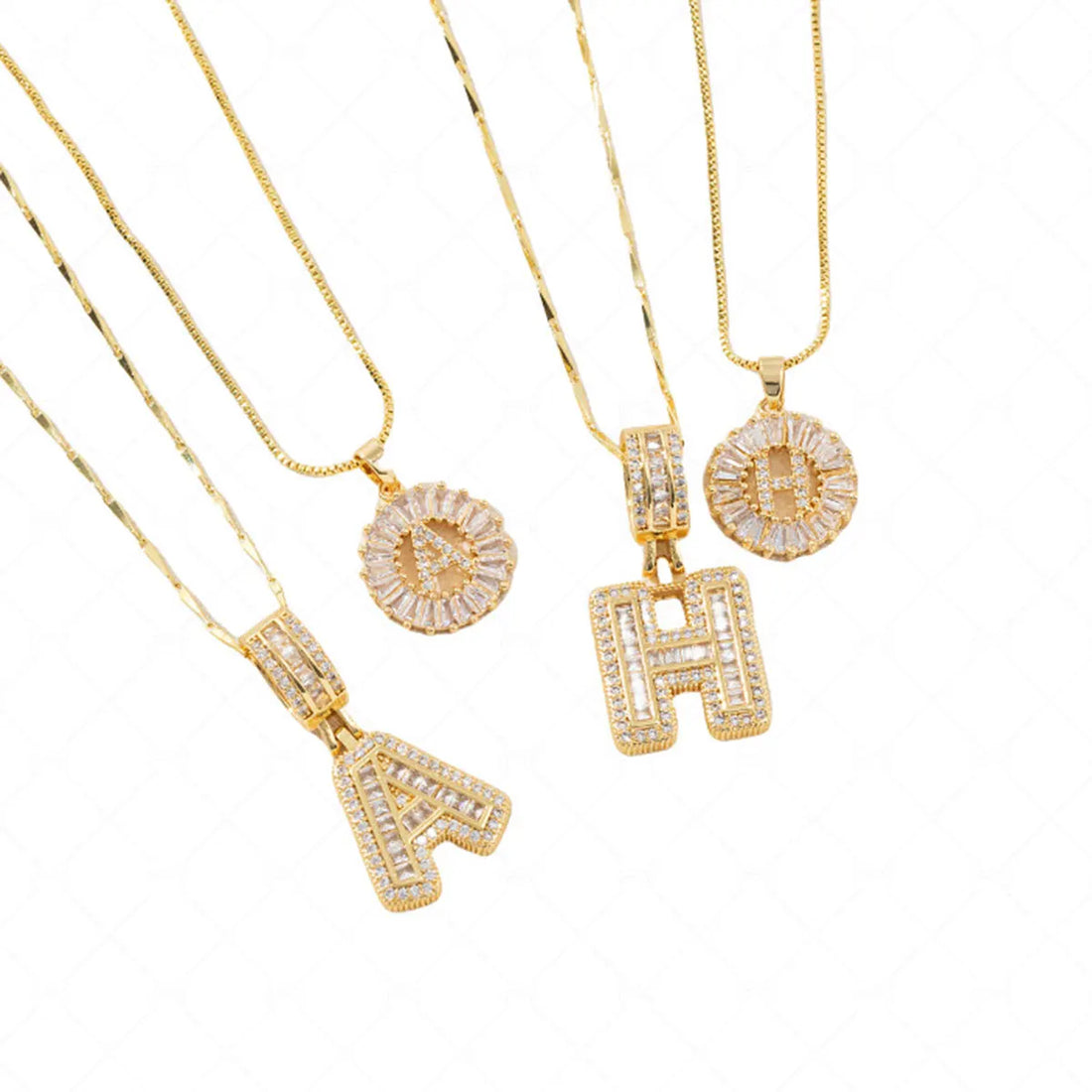 Set de 2 Collares con Inicial (A-Z)