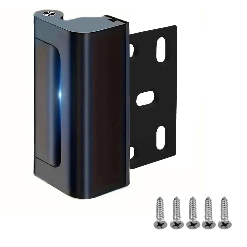Door Security Lock – Anti-Theft Childproof Reinforcement Lock 3" Stop