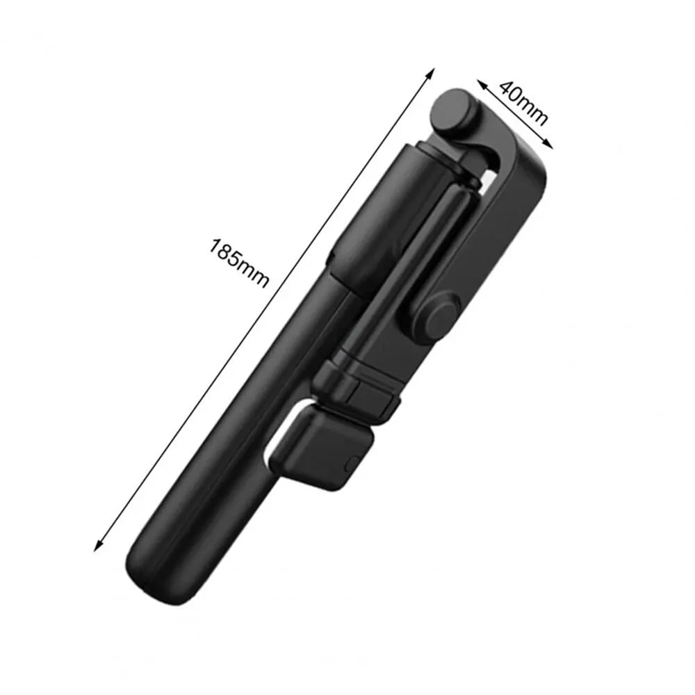 Selfie Stick Tripod with Bluetooth Remote & LED Fill Light – Phone Holder for Live Streaming