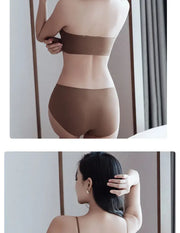 Front Closure Sexy Push Up Bra Women Invisible Bras Underwear Lingerie For Female Brassiere Strapless Seamless Bralette
