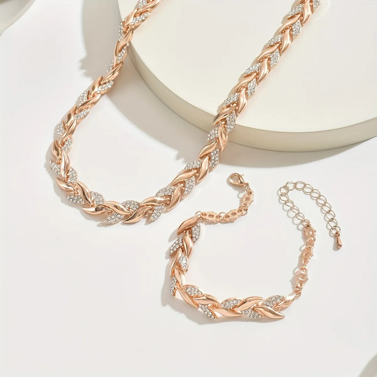 Rhinestone Chain Set