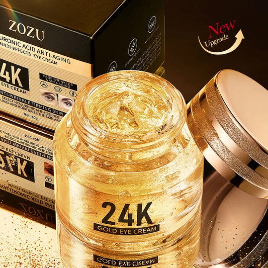 24K Gold Eye Cream - Anti Dark Circles & Puffiness