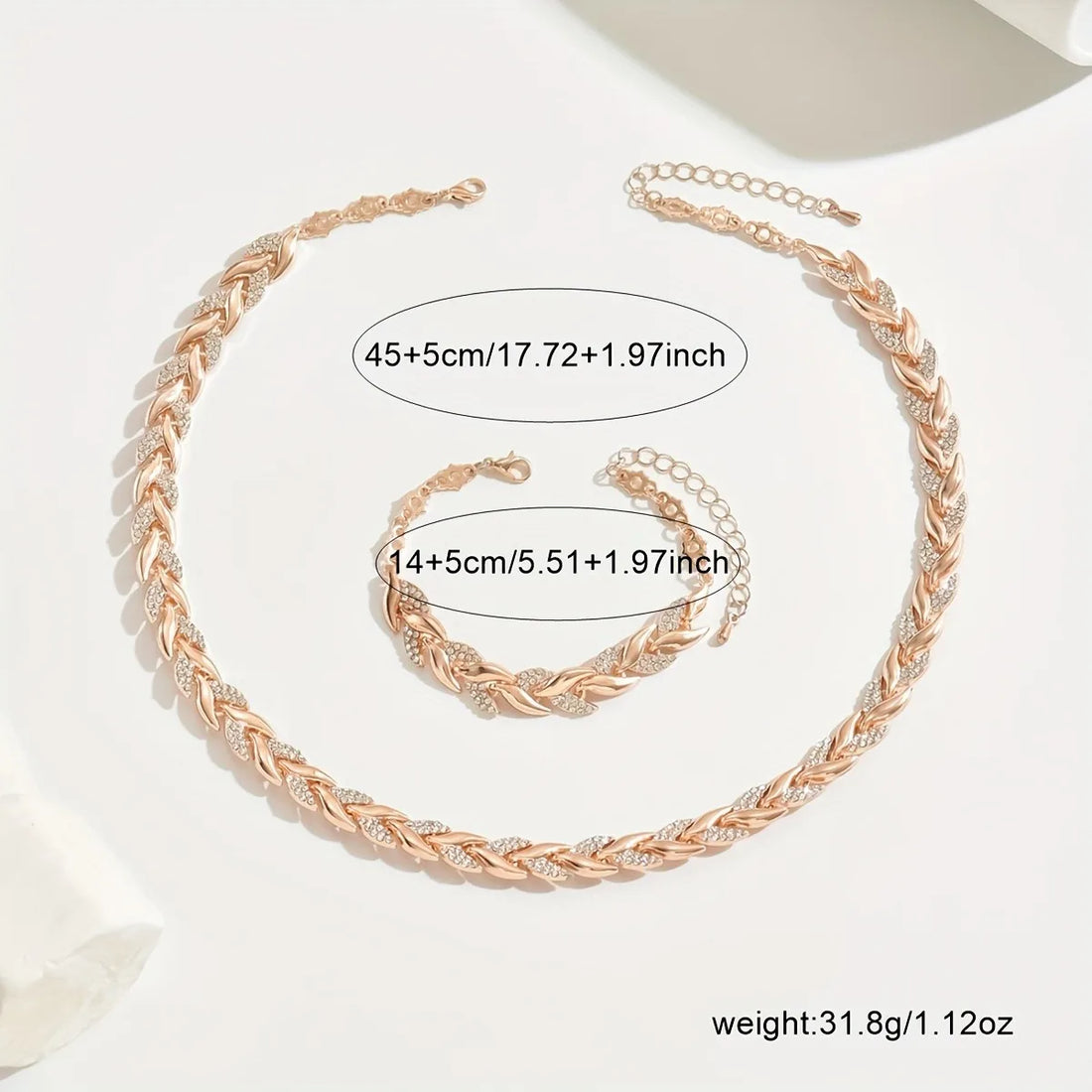 Rhinestone Chain Set