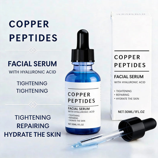 Copper Titanium Hyaluronic Acid Serum | Brightening & Soothing Essence 30ml
