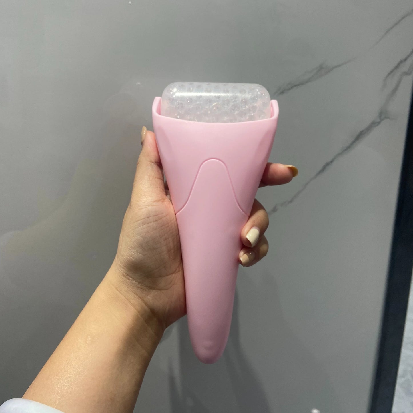 Ice Face Roller - Professional Cooling Facial Massager for Puffiness & Glow