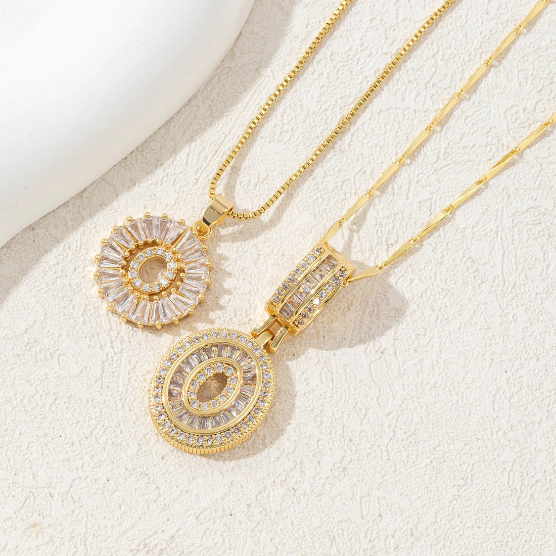 Set de 2 Collares con Inicial (A-Z)