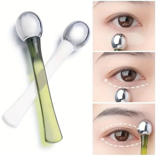 Cooling Eye Roller - Anti-Aging Eye Massager for Dark Circles, Puffiness & Fine Lines