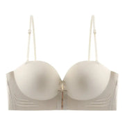 Front Closure Sexy Push Up Bra Women Invisible Bras Underwear Lingerie For Female Brassiere Strapless Seamless Bralette