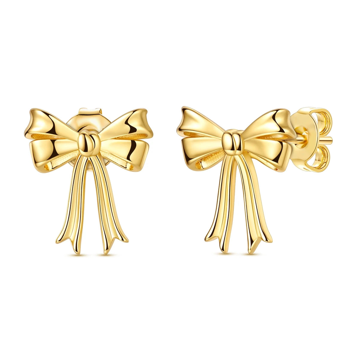 925 Sterling Silver Minimalist Hoop Earrings - Rose Gold & Yellow Gold