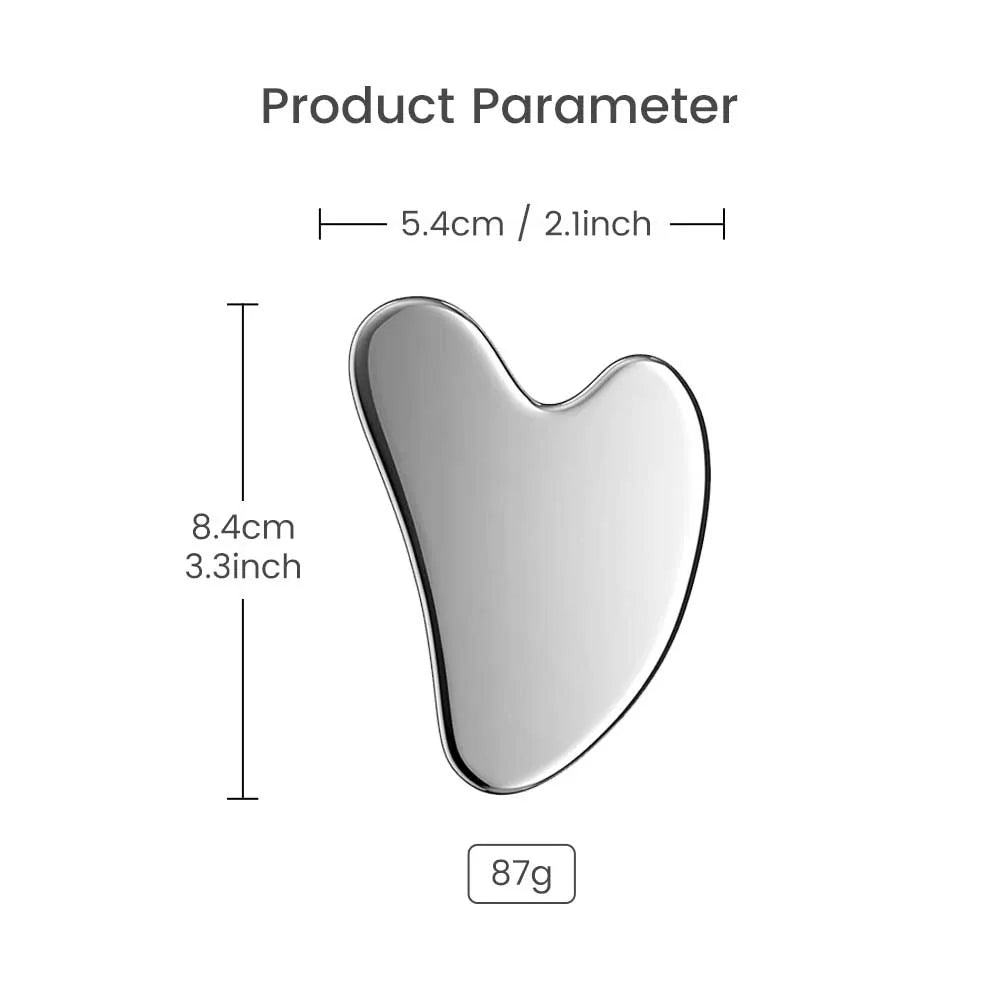 Stainless Steel Gua Sha - Facial Sculpting Tool