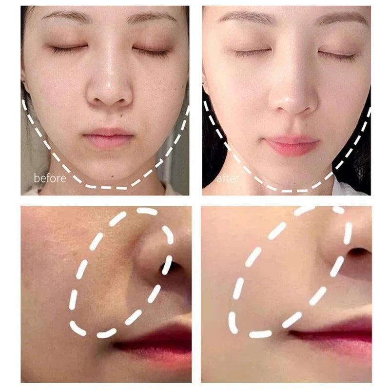 Electric Facial Massage Tool - Face Lifting Anti-Wrinkle Eye Massager with Cream Introducer