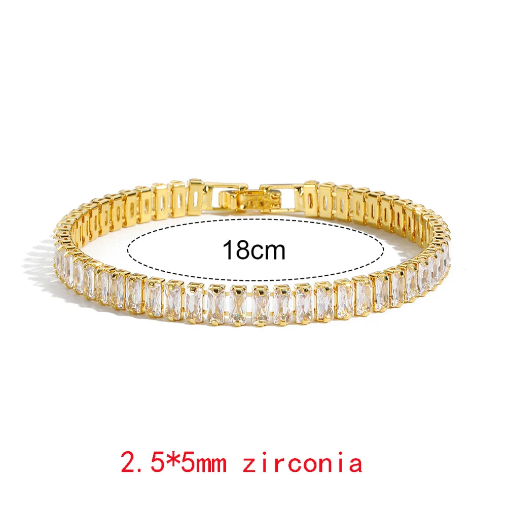 Zircon Tennis Bracelet