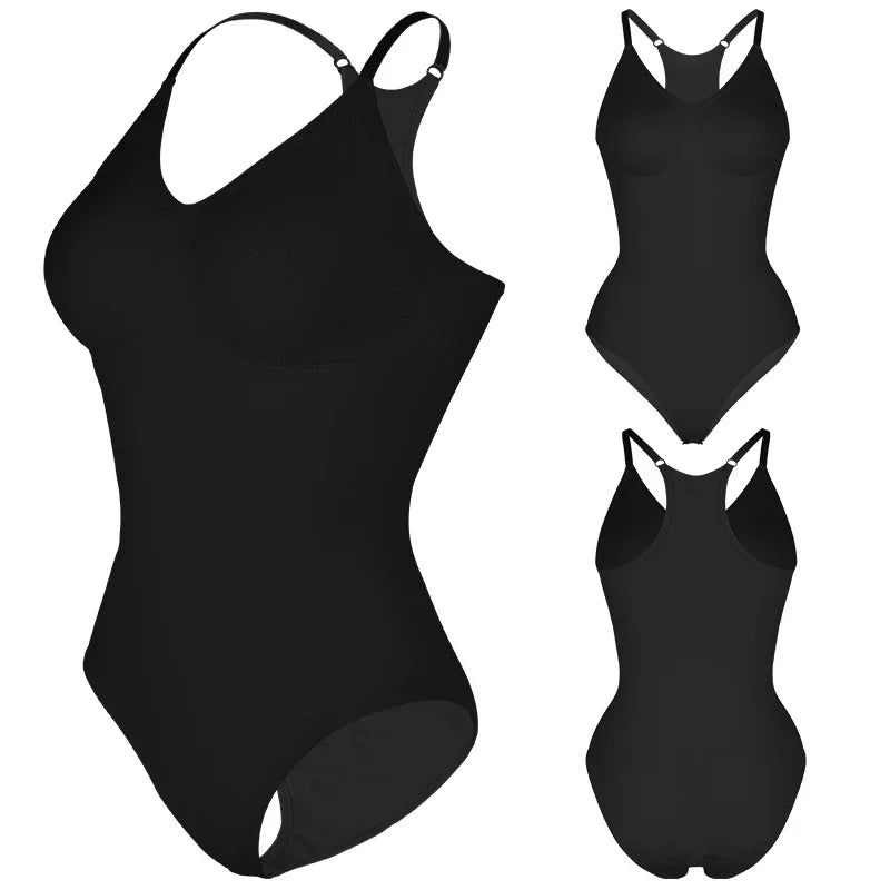 Seamless Shapewear Bodysuit - Tummy Control Tank Top