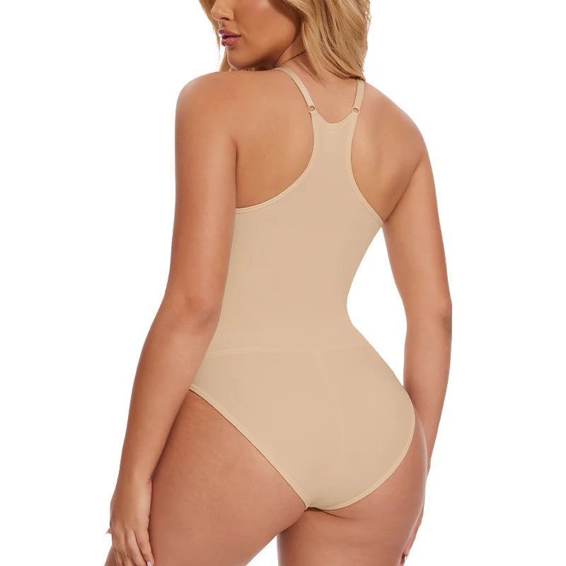 Seamless Shapewear Bodysuit - Tummy Control Tank Top