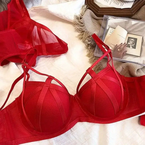 Lingerie Sexy Push Up Underwire No None Nylon Everyday Bras Bras Women.