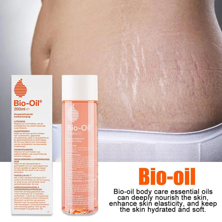 Multi-purpose Body Skin Care Essential Oil Fades Stretch Marks.