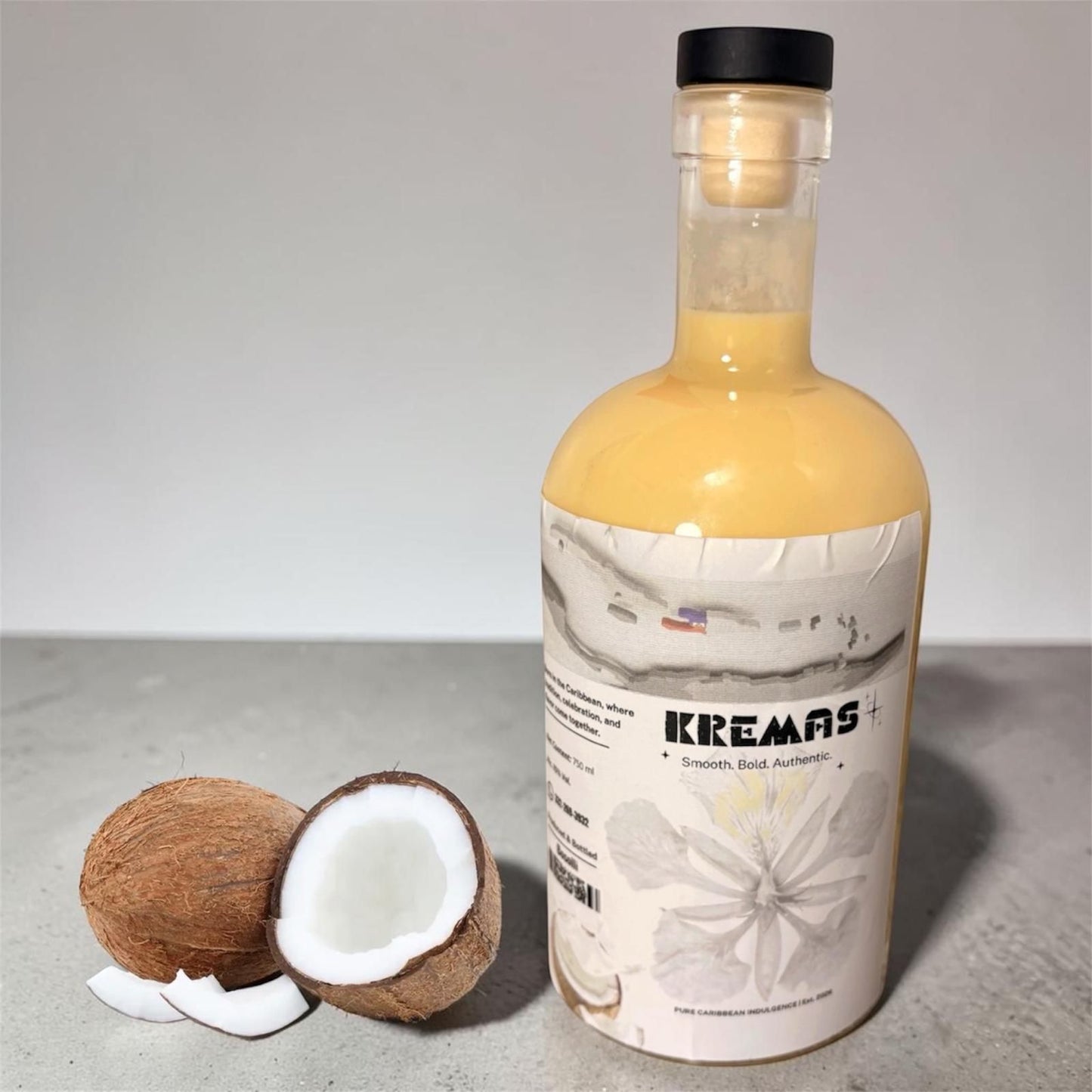 Kremas Coquito – Caribbean Coconut Cream Drink (Kremas Haiti) 750ml