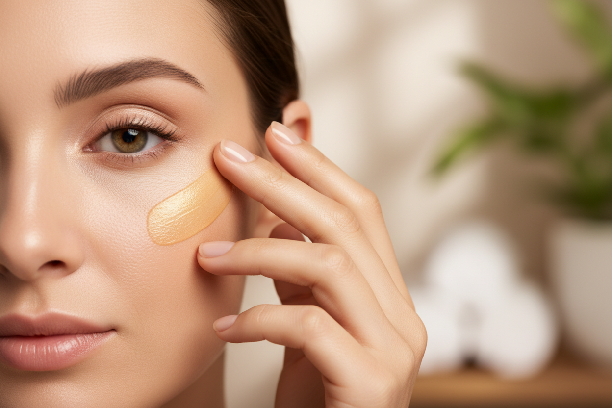 24K Gold Eye Cream - Anti Dark Circles & Puffiness