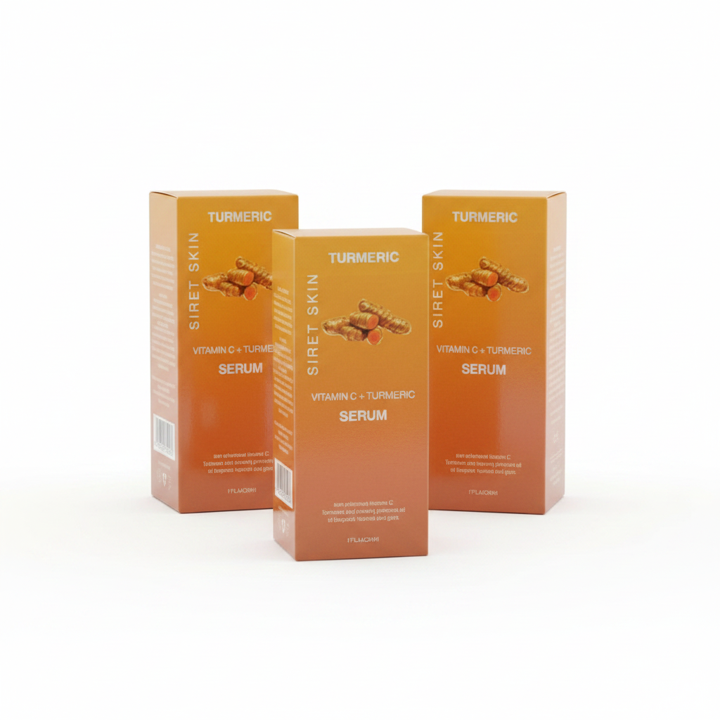 Turmeric + Vitamin C Serum 1 FL OZ / 30ML – Brightening, Toning & Glowing