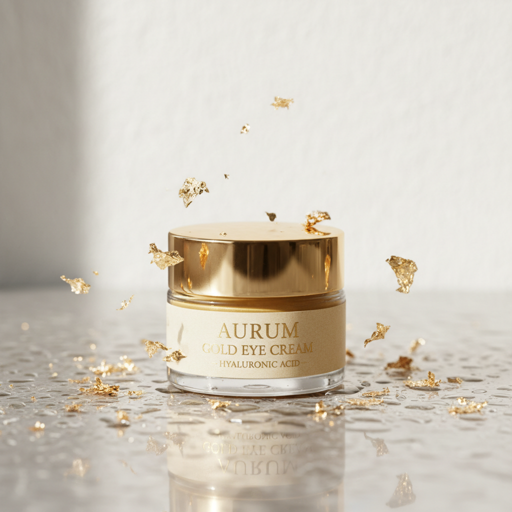 24K Gold Eye Cream - Anti Dark Circles & Puffiness